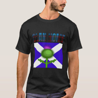 Clan Home Tartan Scottish Family Name Scotland Pri T-Shirt