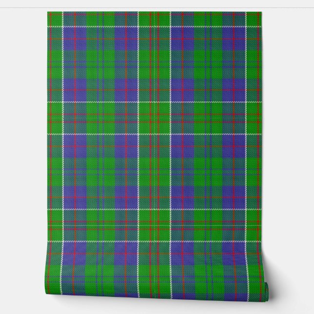 Clan Hunter Tartan Wallpaper (Unrolling)
