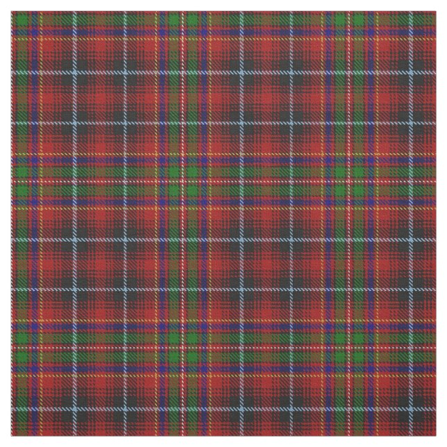 Clan Innes Scottish Tartan Plaid Fabric (Swatch)