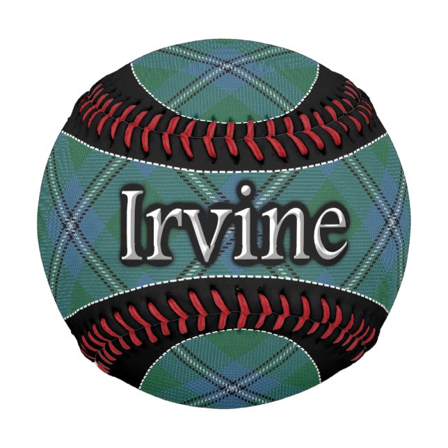 Clan Irvine Scottish Dream Tartan Baseball (Front)