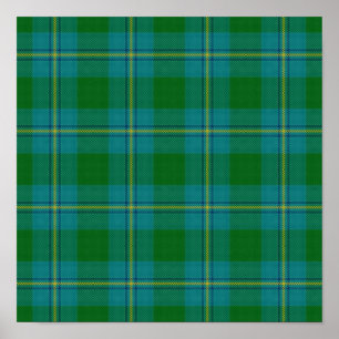 Clan Irving Tartan - Digital Download Poster