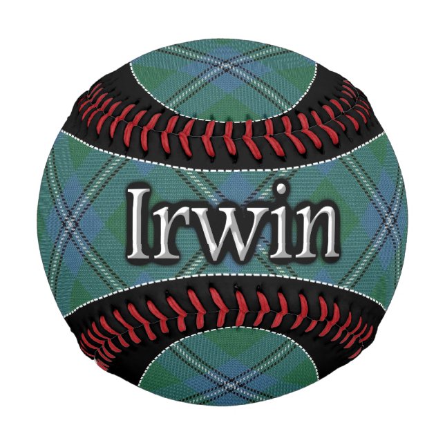 Clan Irwin Scottish Dream Tartan Baseball (Front)
