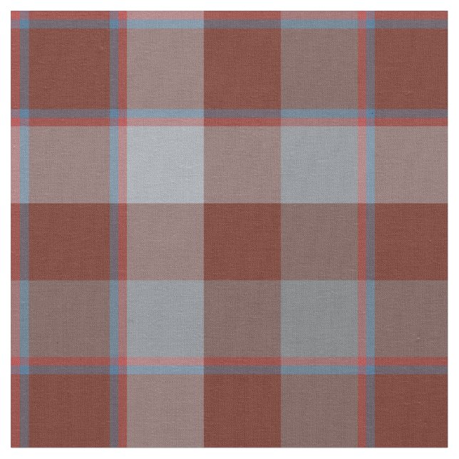 Clan Jardine Tartan Fabric (Close Up)