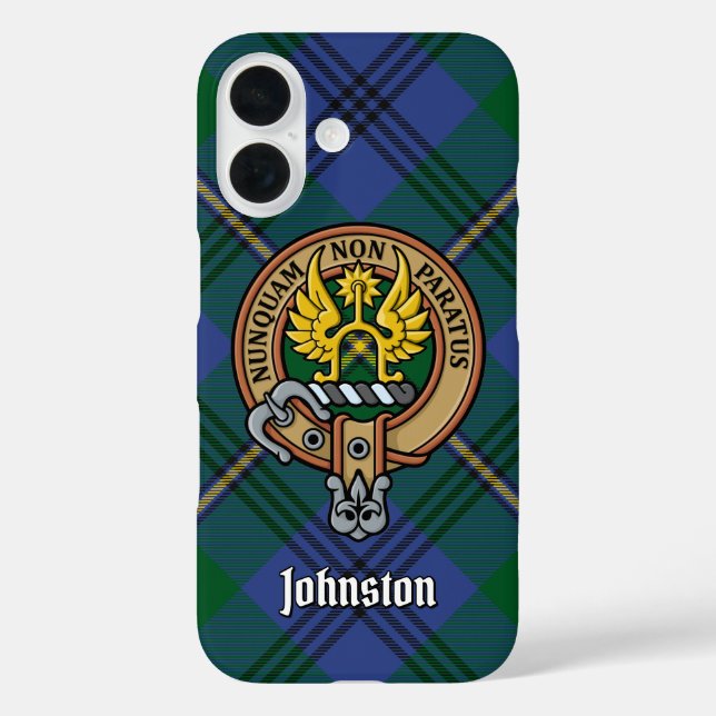 Clan Johnston Crest Case-Mate iPhone Case (Back)