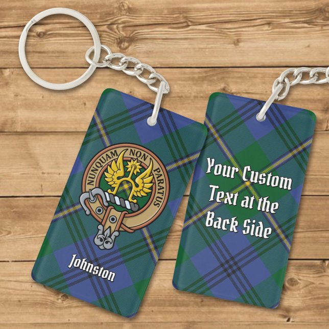 Clan Johnston Crest Keychain (Creator Uploaded)