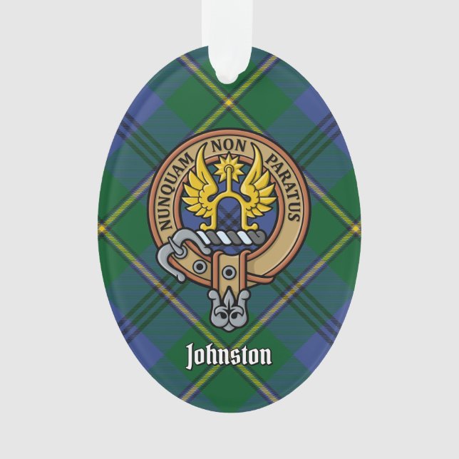 Clan Johnston Crest Ornament (Front)