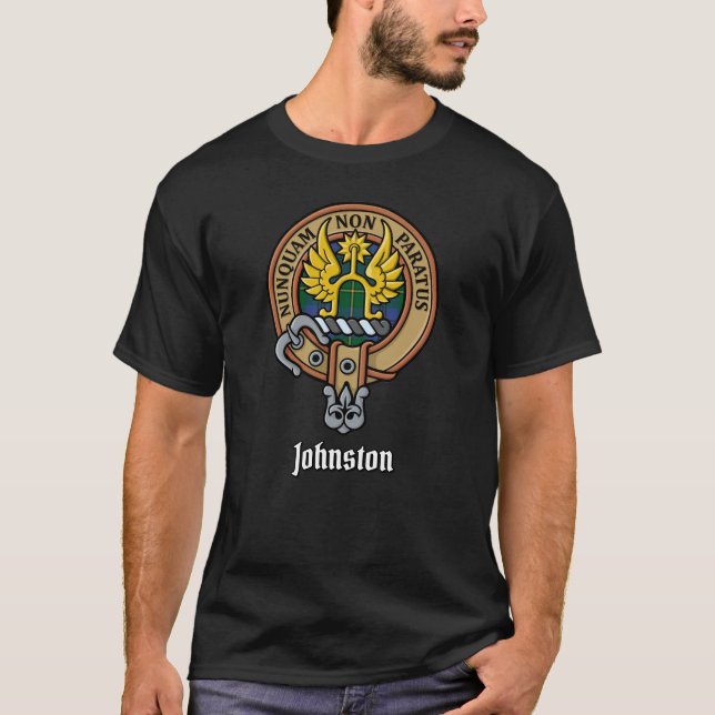 Clan Johnston Crest T-Shirt (Front)