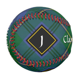 Clan Johnston Tartan Baseball