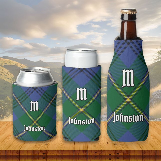 Clan Johnston Tartan Can Cooler (Creator Uploaded)