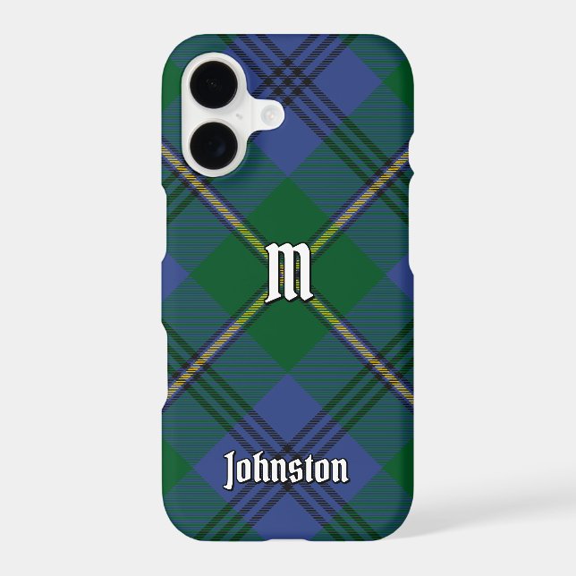 Clan Johnston Tartan Case-Mate iPhone Case (Back)