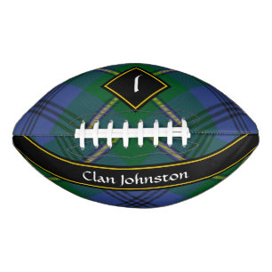 Clan Johnston Tartan Football American Football