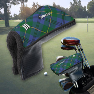 Clan Johnston Tartan Golf Head Cover