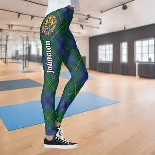 Clan Johnston Tartan Leggings