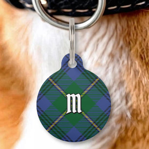 Clan Johnston Tartan Pet ID Tag