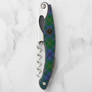 Clan Johnston Tartan Waiter's Corkscrew