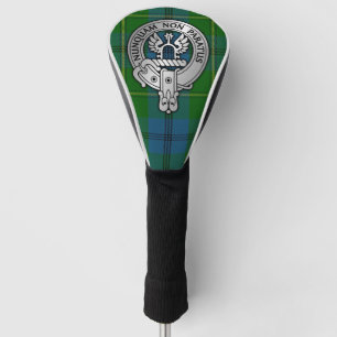 Clan Johnstone Crest & Tartan Golf Head Cover