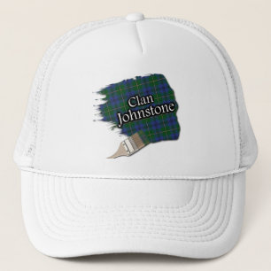 Clan Johnstone Johnston Tartan Paint Brush Cap