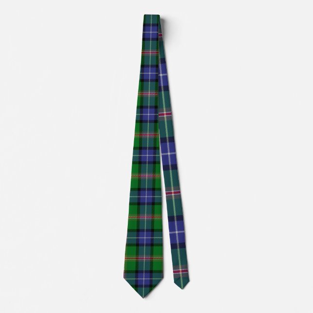 Clan Jones Tartan Tie (Front)
