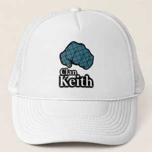 Clan Keith Scotland Proud Tartan Fist Trucker Hat