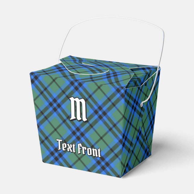 Clan Keith Tartan Favour Box (Front Side)