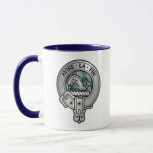 Clan Kennedy Crest & Dress Tartan Mug