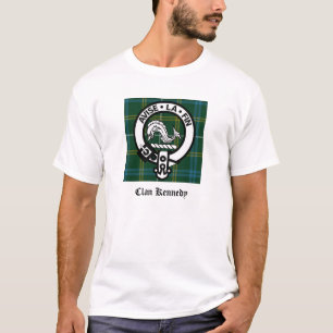 Clan Kennedy Crest Tartan T-Shirt