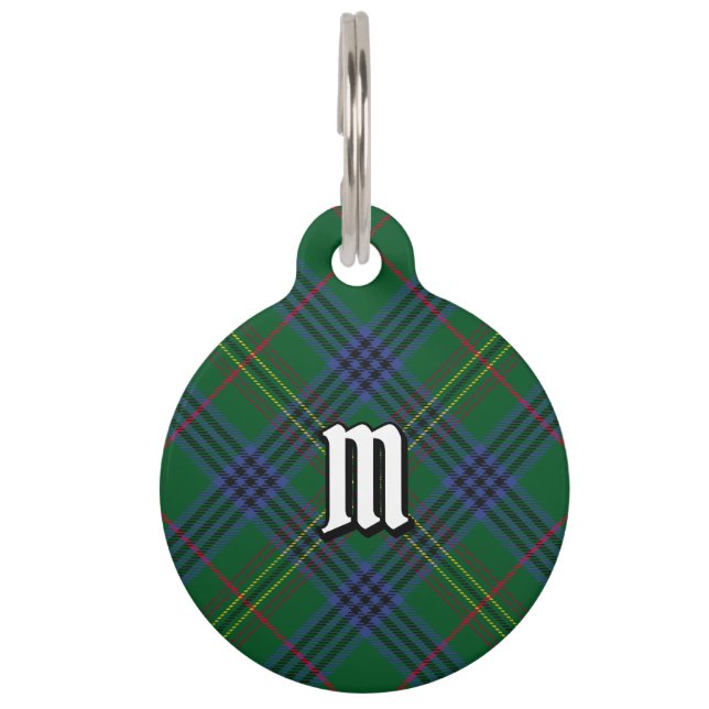 Clan Kennedy Tartan Pet Tag (Front)