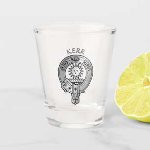 Clan Kerr Crest Shot Glass
