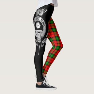 Clan Kerr Crest & Tartan Leggings
