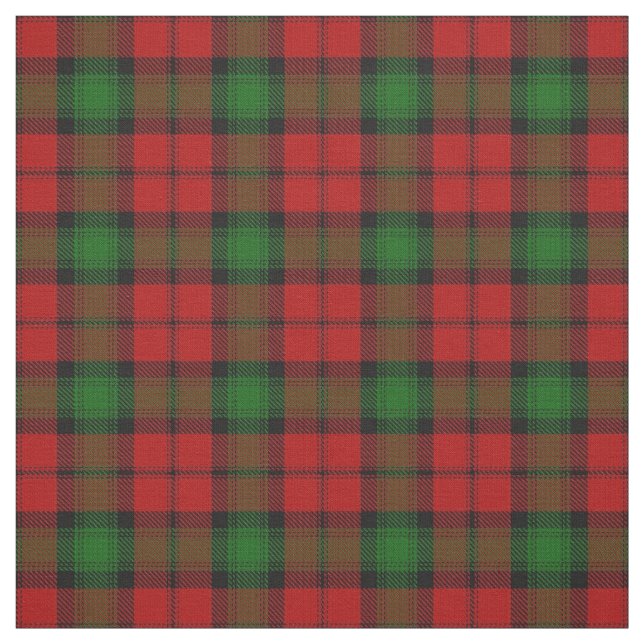 Clan Kerr Scottish Tartan Plaid Fabric (Swatch)