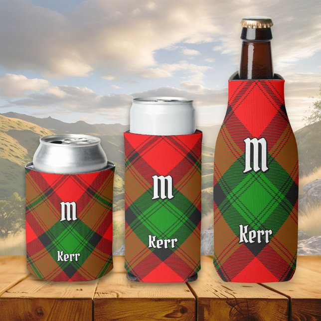 Clan Kerr Tartan Bottle Cooler (Creator Uploaded)