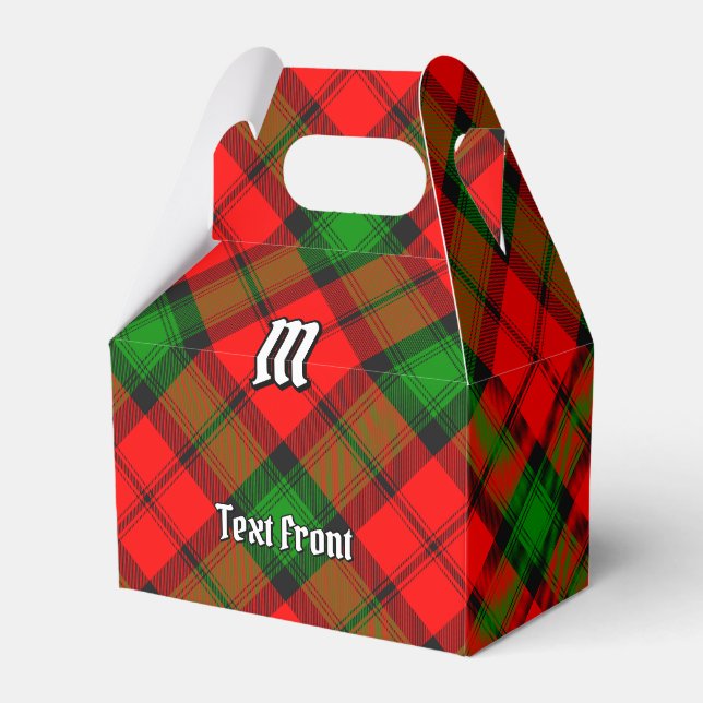 Clan Kerr Tartan Favour Box (Front Side)