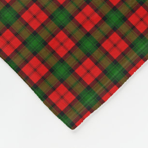 Clan Kerr Tartan Fleece Blanket