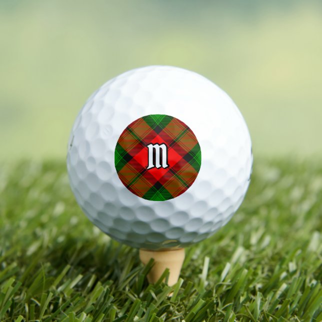 Clan Kerr Tartan Golf Balls (Insitu Tee)