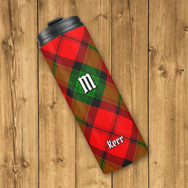 Clan Kerr Tartan Thermal Tumbler (Creator Uploaded)