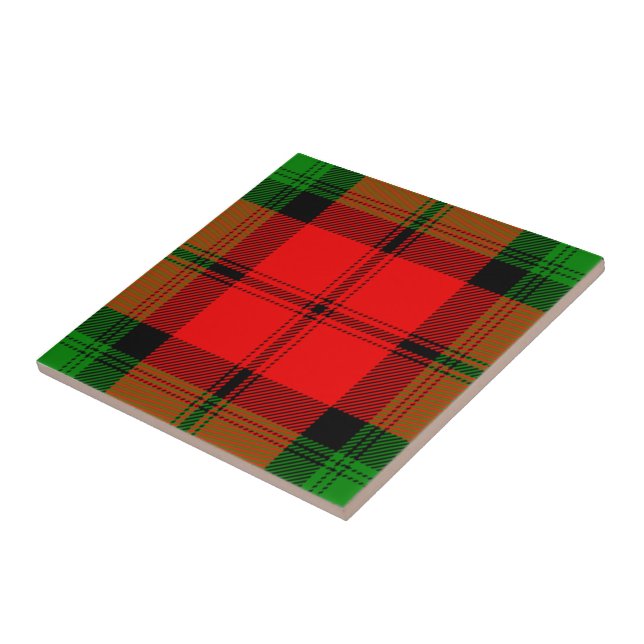 Clan Kerr Tartan  Tile (Side)