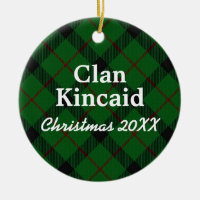 Clan Kincaid Scottish Tartan