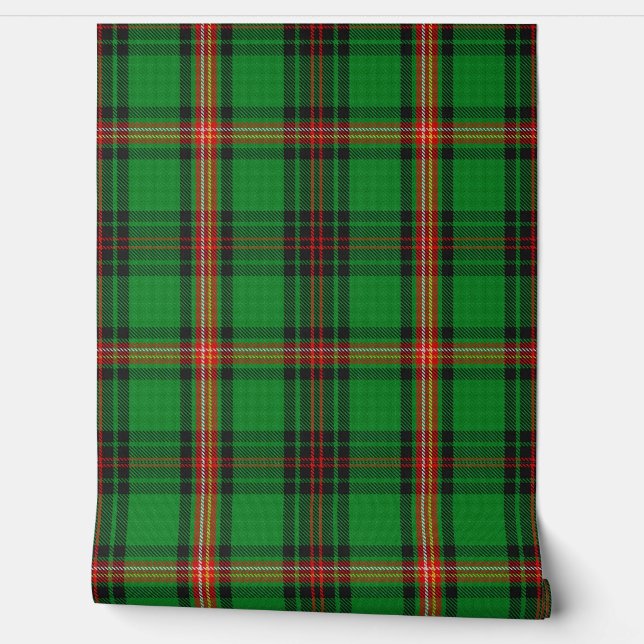 Clan Kinnear Tartan Wallpaper (Unrolling)