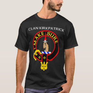 Clan Kirkpatrick red badge T-shirt
