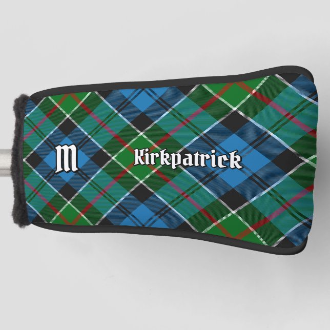 Clan Kirkpatrick Tartan Golf Head Cover (Front)