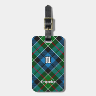 Clan Kirkpatrick Tartan Luggage Tag