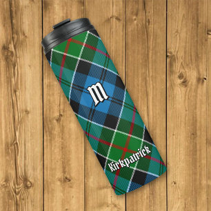 Clan Kirkpatrick Tartan Thermal Tumbler
