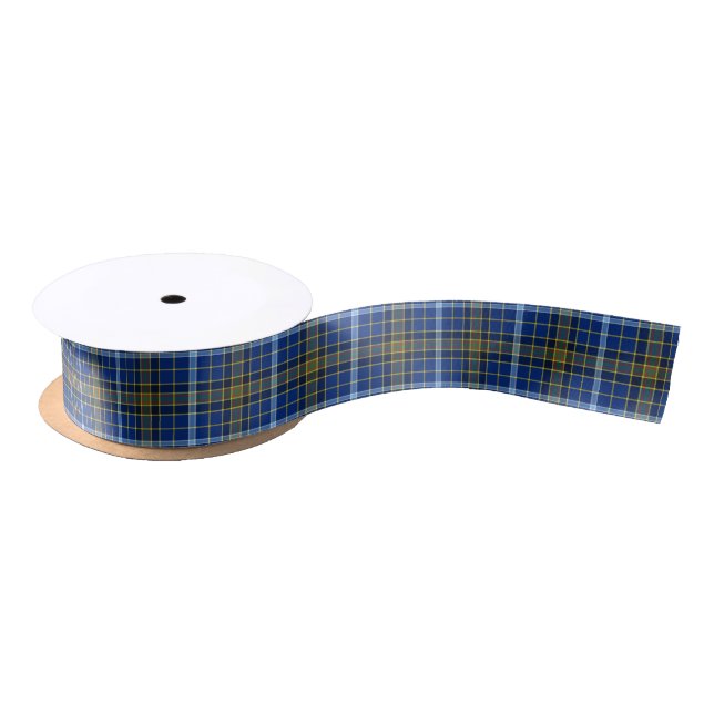 Clan Knox Tartan Satin Ribbon (Spool)