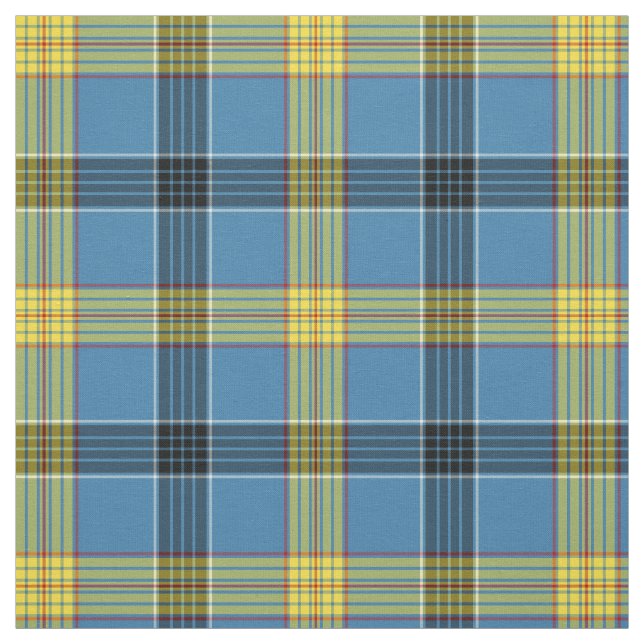 Clan Laing Tartan Fabric (Swatch)