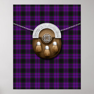Clan Laird Tartan And Sporran Poster