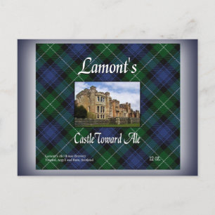 Clan Lamont Castle Towards Ale Postcard