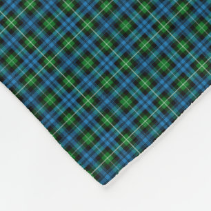 Clan Lamont Tartan Fleece Blanket