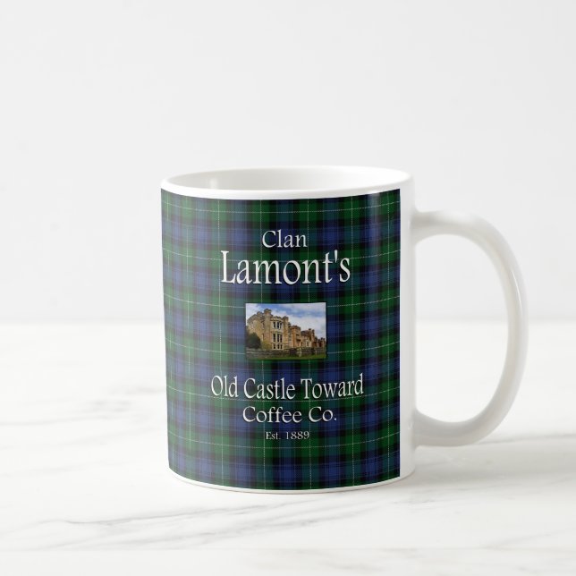 Clan Lamont's Old Castle Towards Coffee Co. Mug (Right)