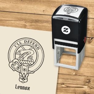 Clan Lennox Crest Self-inking Stamp