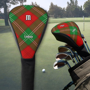 Clan Lennox Tartan Golf Head Cover